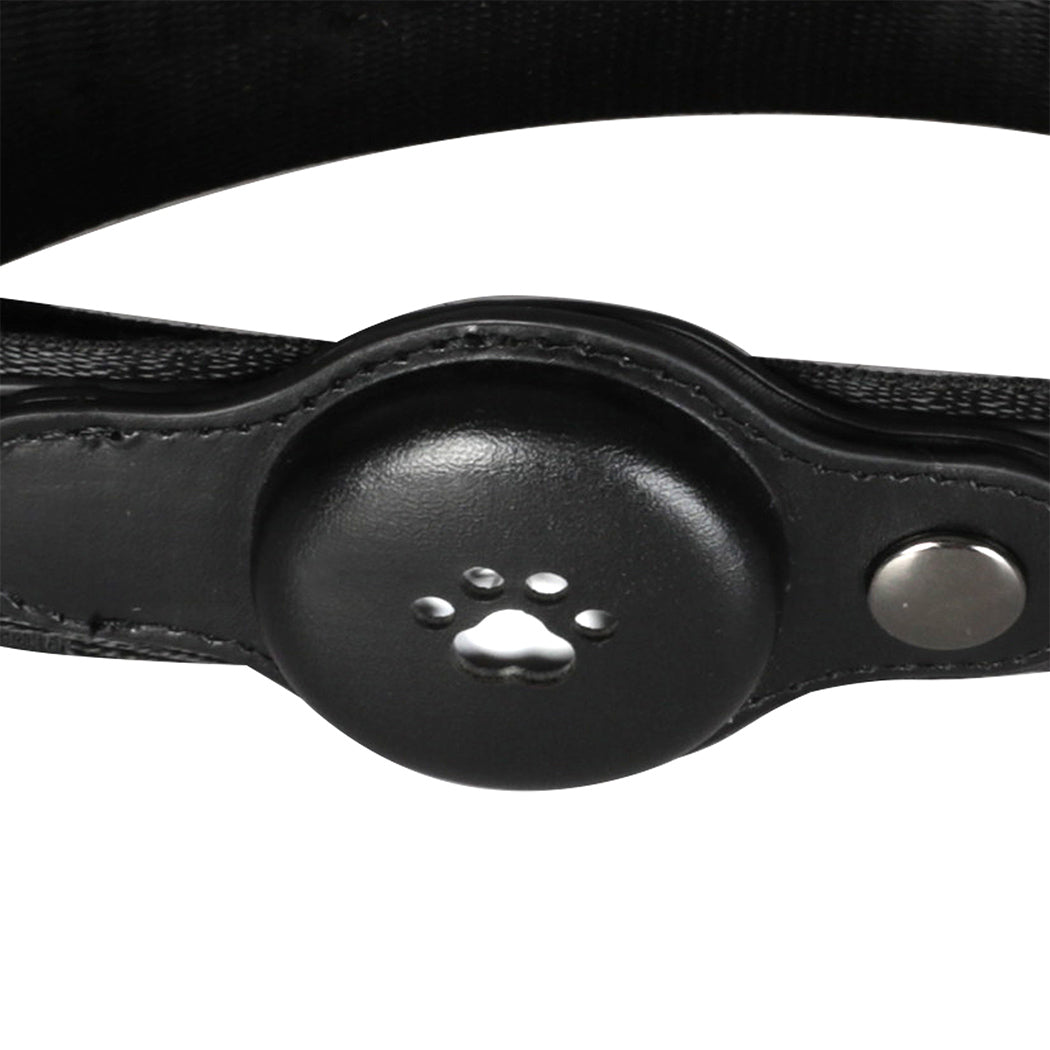 PaWz Bluetooth Pet Tracker Collar Dog Locator GPS Smart Waterproof 120m Black Petsleisure