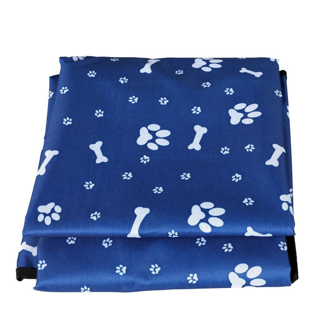 PaWz Pet Boot Car Seat Cover Hammock Nonslip Dog Puppy Cat Waterproof Rear Blue PaWz