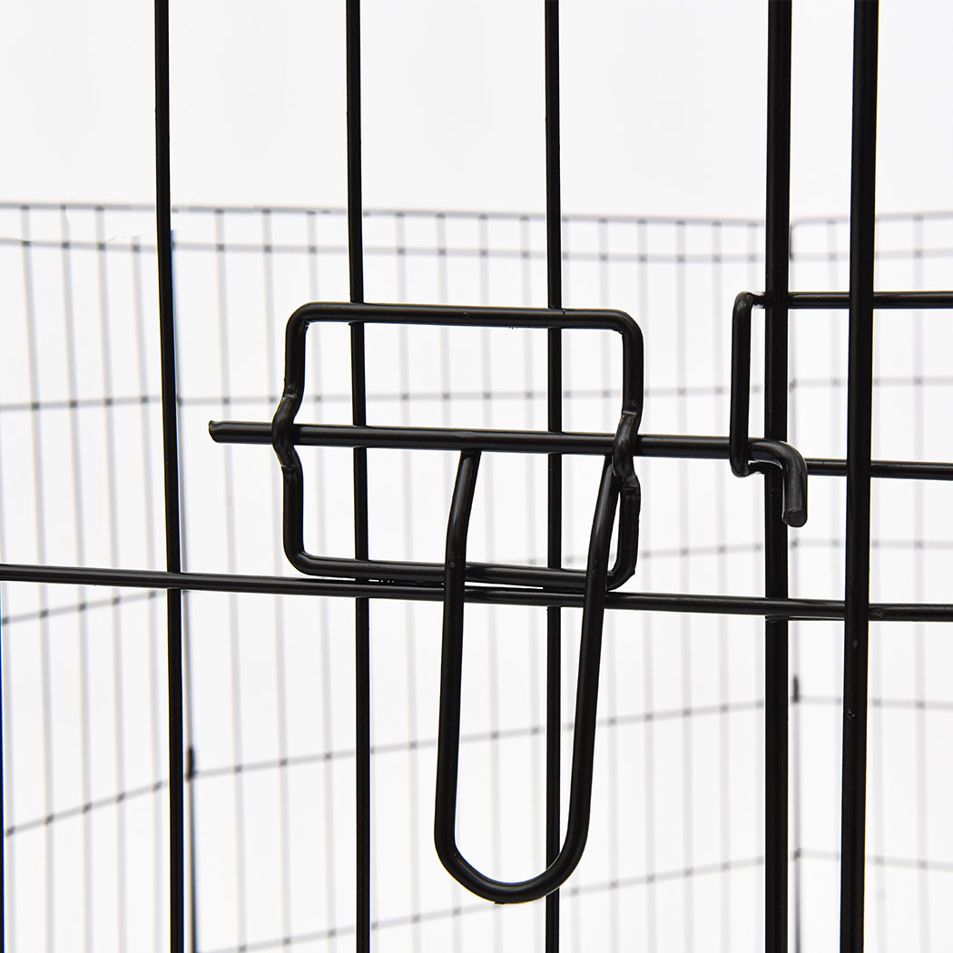 PaWz Pet Dog Cage Crate Kennel Portable Collapsible Puppy Metal Playpen 24" PaWz