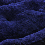 PaWz Pet Bed Mattress Dog Cat Pad Mat Cushion Soft Winter Warm Large Blue PaWz