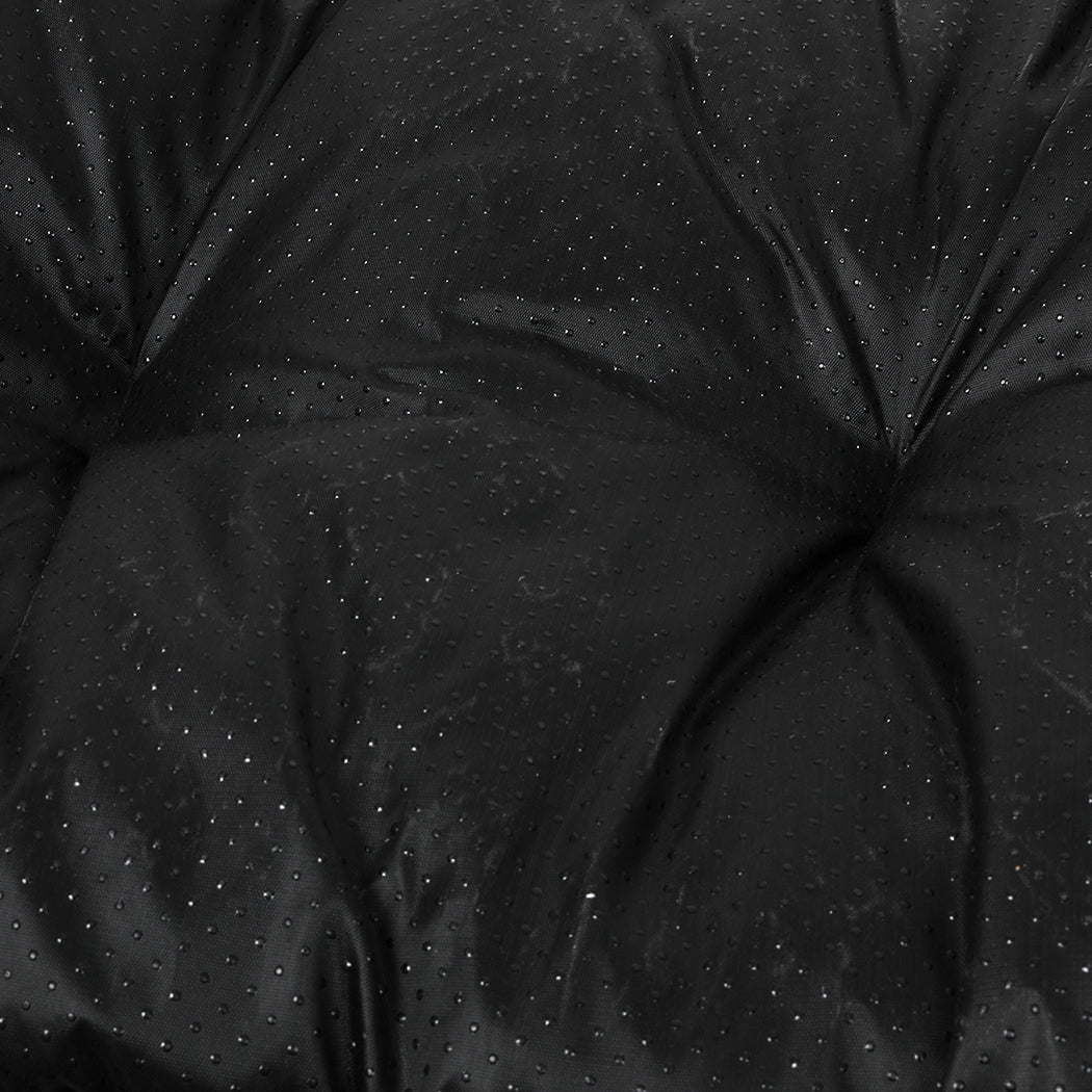 PaWz Pet Dog Cat Bed Deluxe Soft Cushion Lining Warm Kennel Black Bone XL PaWz