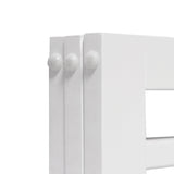 PaWz Wooden Pet Gate Dog Fence Safety Stair Barrier Security Door 3 Panels White PaWz