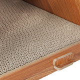 PaWz Cat Scratcher Scratching Board Corrugated Cardboard Scratch Bed Condo House Petsleisure