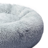 PaWz Pet Bed Cat Dog Donut Nest Calming Kennel Cave Sleeping Light Grey XXXL PaWz