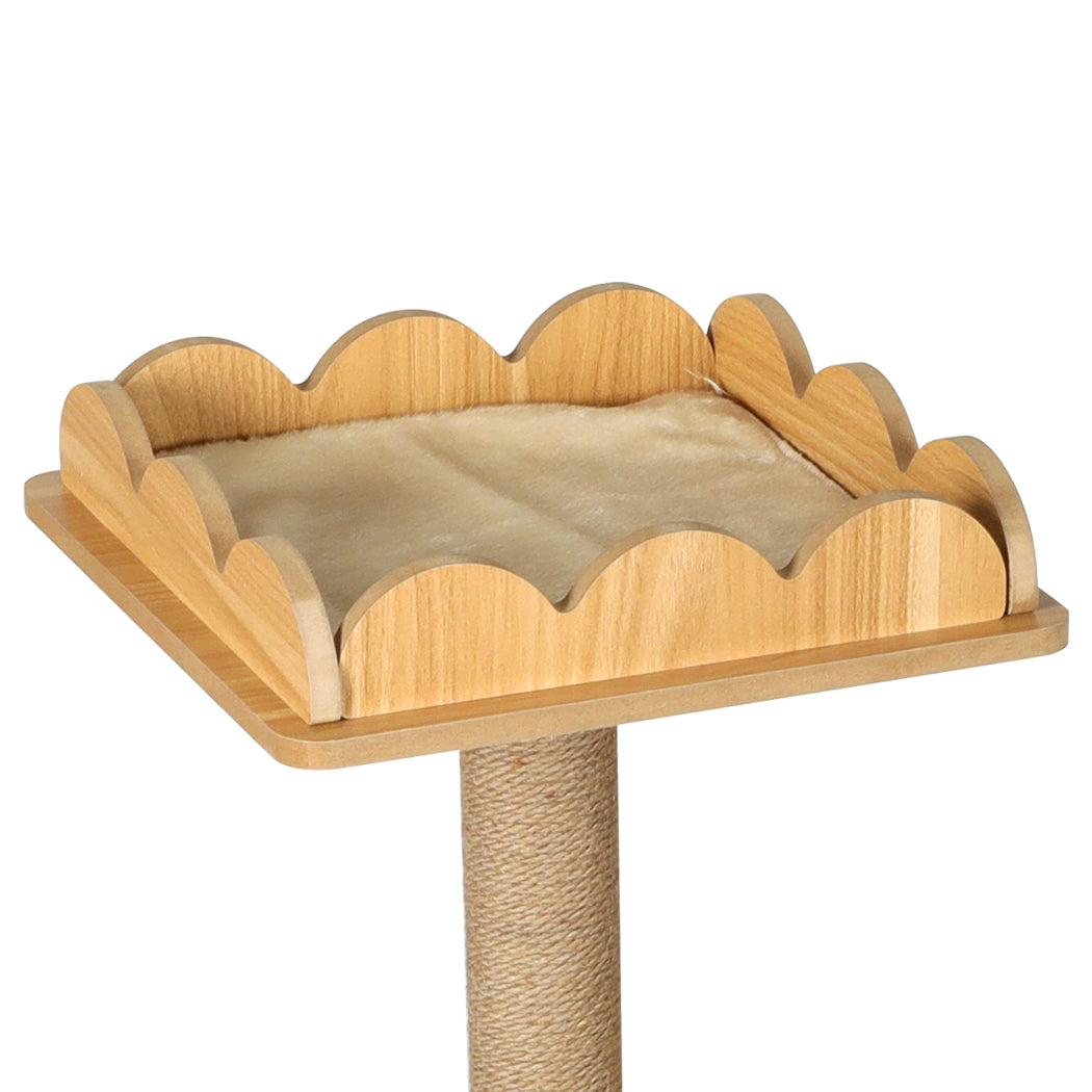 PaWz Cat Tree Scratching Post Scratcher Cats Tower Wood Condo Toys House 155cm PaWz