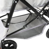 PaWz Pet Stroller Pram Dog Carrier Trailer Strollers 4 Wheels Foldable Large PaWz
