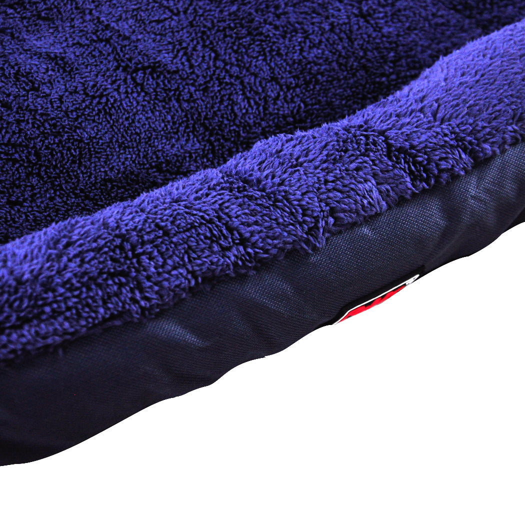 PaWz Pet Bed Mattress Dog Cat Pad Mat Cushion Soft Winter Warm 2X Large Blue PaWz
