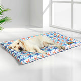 PaWz Pet Cool Gel Mat Cat Bed Dog Bolster Waterproof Self-cooling Pads Summer L PaWz