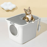 PaWz Cat Litter Box Furniture Fully Enclosed Cabinet Toilet Basin Bonus Shovel PaWz