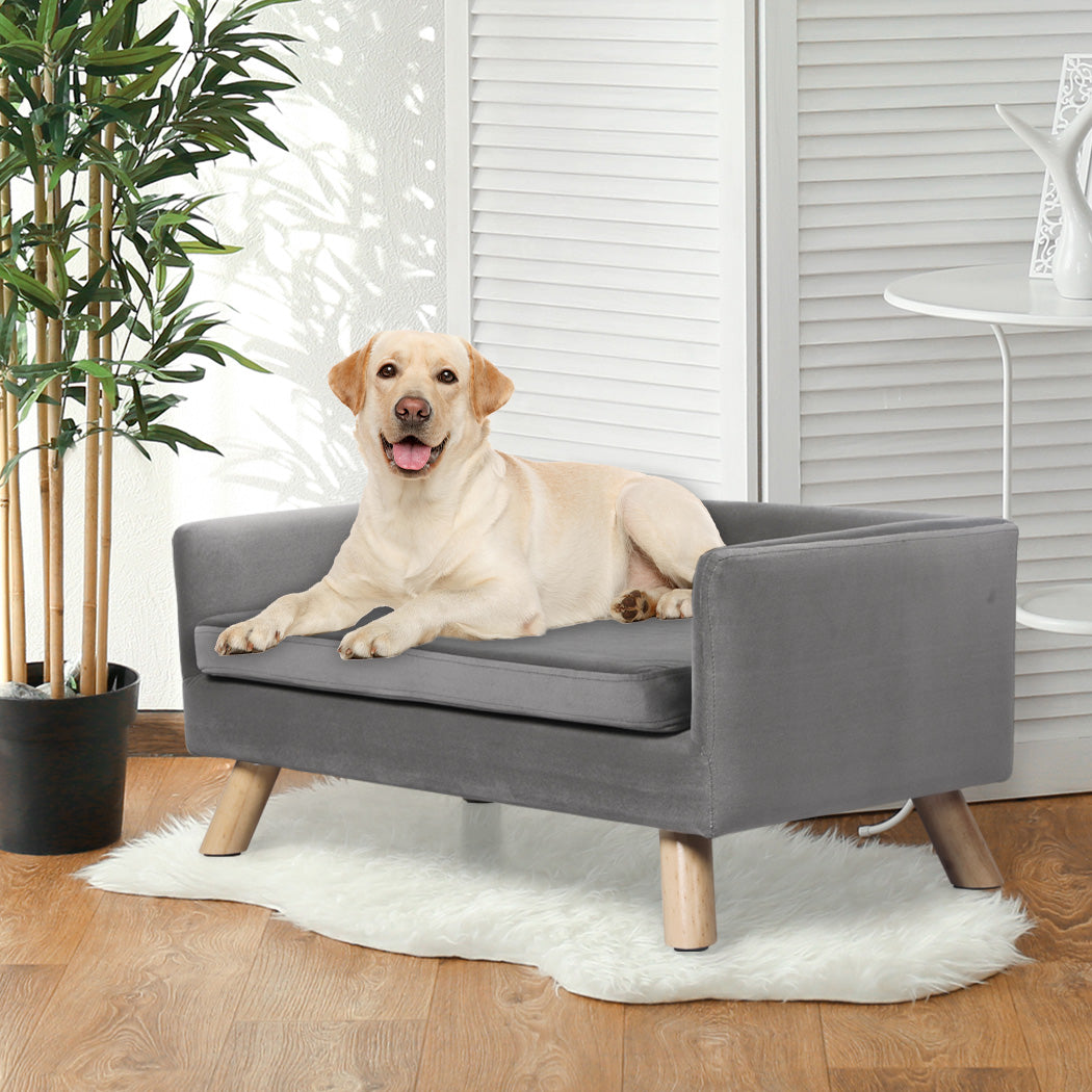 PaWz Pet Sofa Bed Dog Warm Soft Lounge Couch Soft Removable Cushion Chair Large PaWz