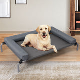 PaWz Elevated Pet Bed Dog Puppy Cat Trampoline Hammock Raised Heavy Duty Grey L PaWz