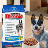 Bonnie Adult Working Dog Dry Food Active Large Breeds Real Kangaroo 20kg Bonnie