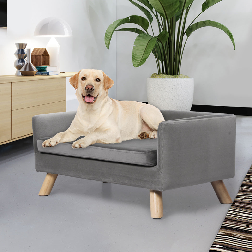 PaWz Pet Sofa Bed Dog Warm Soft Lounge Couch Soft Removable Cushion Chair Large PaWz