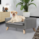 PaWz Pet Sofa Bed Dog Warm Soft Lounge Couch Soft Removable Cushion Chair Large PaWz