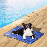 PaWz Pet Cooling Mat Gel Mats Bed Cool Pad Puppy Cat Non-Toxic Beds Summer L PaWz