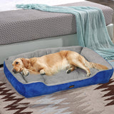 PaWz Pet Bed Dog Beds Bedding Mattress Mat Cushion Soft Pad Pads Mats XXL Navy PaWz