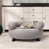 PaWz Pet Sofa Bed Dog Cat Warm Soft Round Lounge Couch Removable Cushion Small Petsleisure