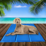 PaWz Pet Cooling Mat Gel Mats Bed Cool Pad Puppy Cat Non-Toxic Beds Summer Pads 90x50 PaWz