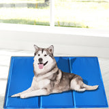 PaWz Pet Cooling Mat Gel Mats Bed Cool Pad Puppy Cat Non-Toxic Beds Summer Pads 90x60 PaWz