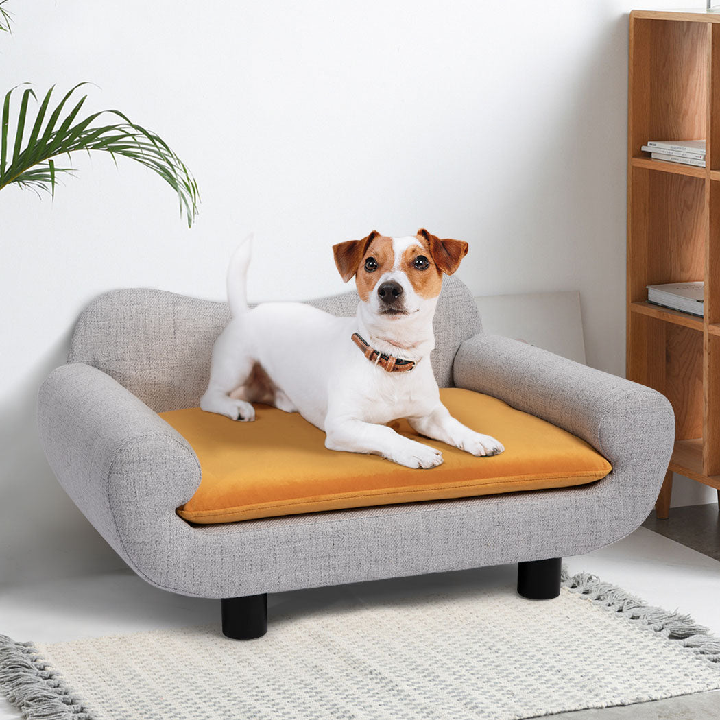 PaWz Pet Sofa Bed Dog Cat Detachable Warm Soft Back Lounge Couch Washable Cover Petsleisure