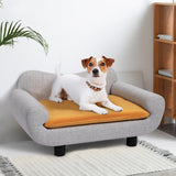 PaWz Pet Sofa Bed Dog Cat Detachable Warm Soft Back Lounge Couch Washable Cover Petsleisure