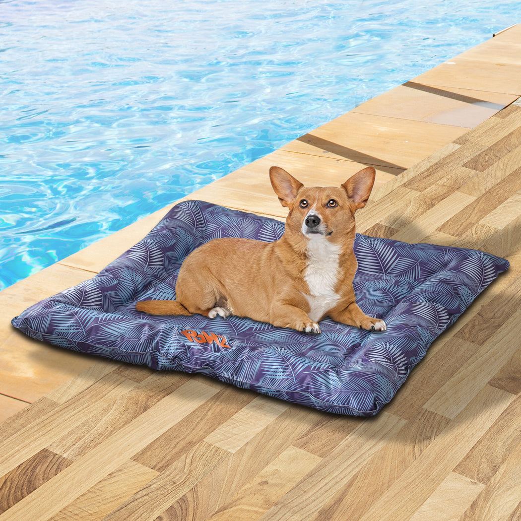 PaWz Pet Cooling Mat Gel Mats Bed Cool Pad Puppy Cat Non-Toxic Beds Summer L PaWz