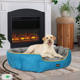 PaWz Electric Pet Heater Bed Heated Mat Cat Dog Heat Blanket Removable Cover L Petsleisure