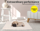 PaWz Heated Pet Bed Heating Pad Dog Beds Bedding Soft Mattress Cushion Pillow M PaWz
