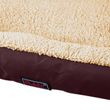 PaWz Pet Bed Mattress Dog Cat Pad Mat Cushion Soft Winter Warm X Large Brown PaWz