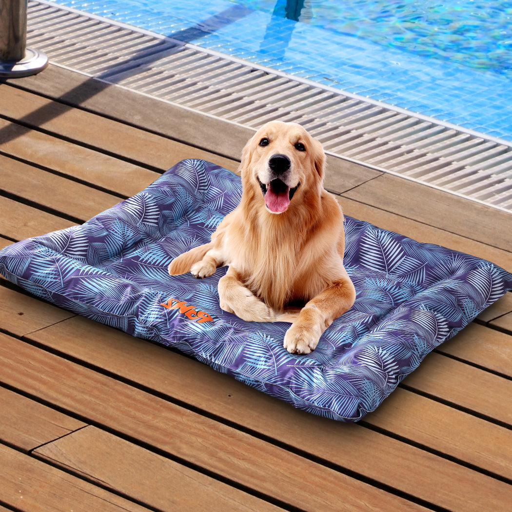 PaWz Pet Cooling Mat Gel Mats Bed Cool Pad Puppy Cat Non-Toxic Beds Summer XXL PaWz