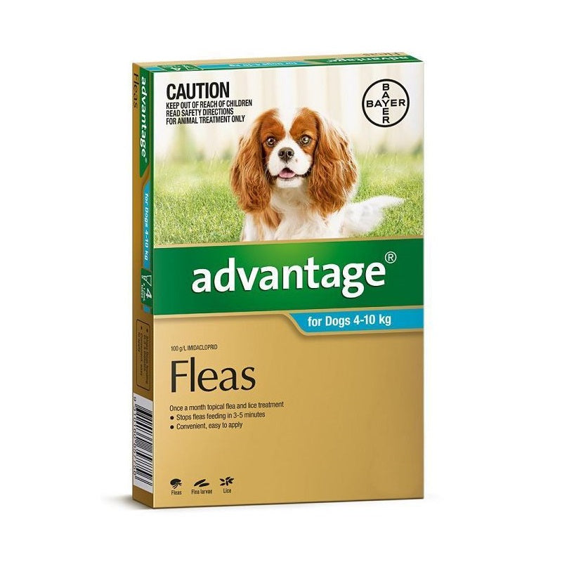 Advantage Flea Treatment For Medium Dogs 4-10kg Advantage