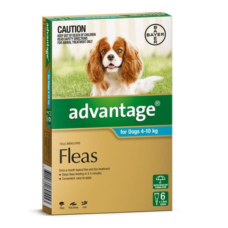 Advantage Flea Treatment For Medium Dogs 4-10kg Advantage
