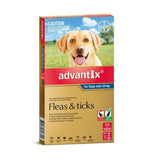 Advantix For Extra Large Dogs Over 25kg (3 pack) Advantix
