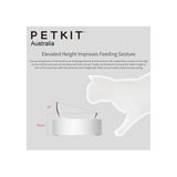 Petkit Fresh Nano Stainless Steel Double Feeding Bowl For Cats My Petkit
