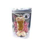 Huds And Toke Gourmet Large Happy Birthday Pink Bone Cookie Treat For Dogs