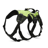 Dog Harness Backpack Neon Yellow M True Love