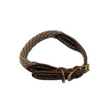 Mog And Bone Rope Collar Natural