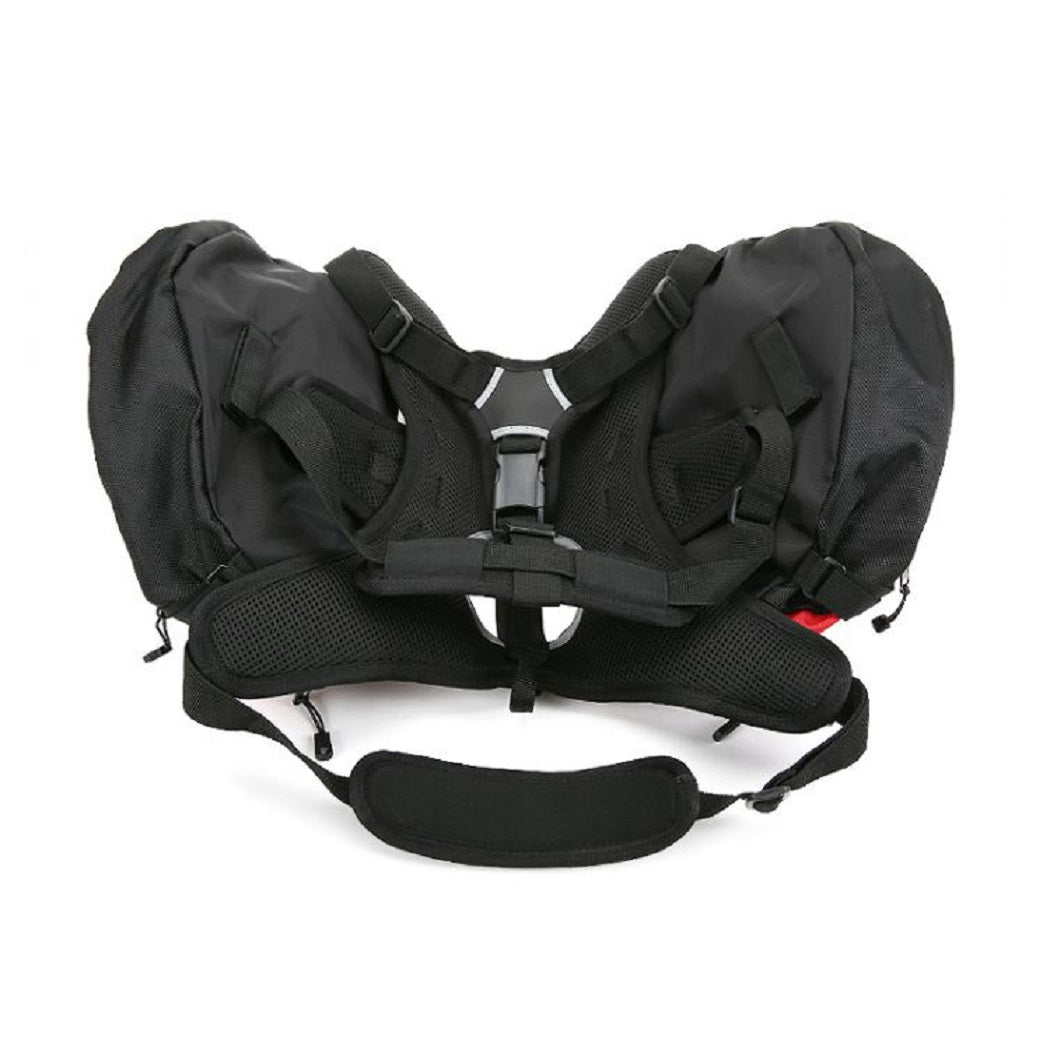 Dog Harness Backpack Red S True Love