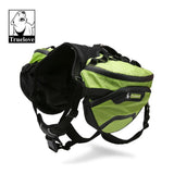 Dog Harness Backpack Neon Yellow L True Love