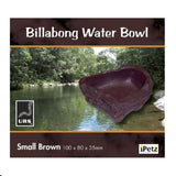 Ultimate Reptile Suppliers Billabong Water Bowl Brown