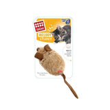 Gigwi Pet Droid Activity Mouse Khaki Brown