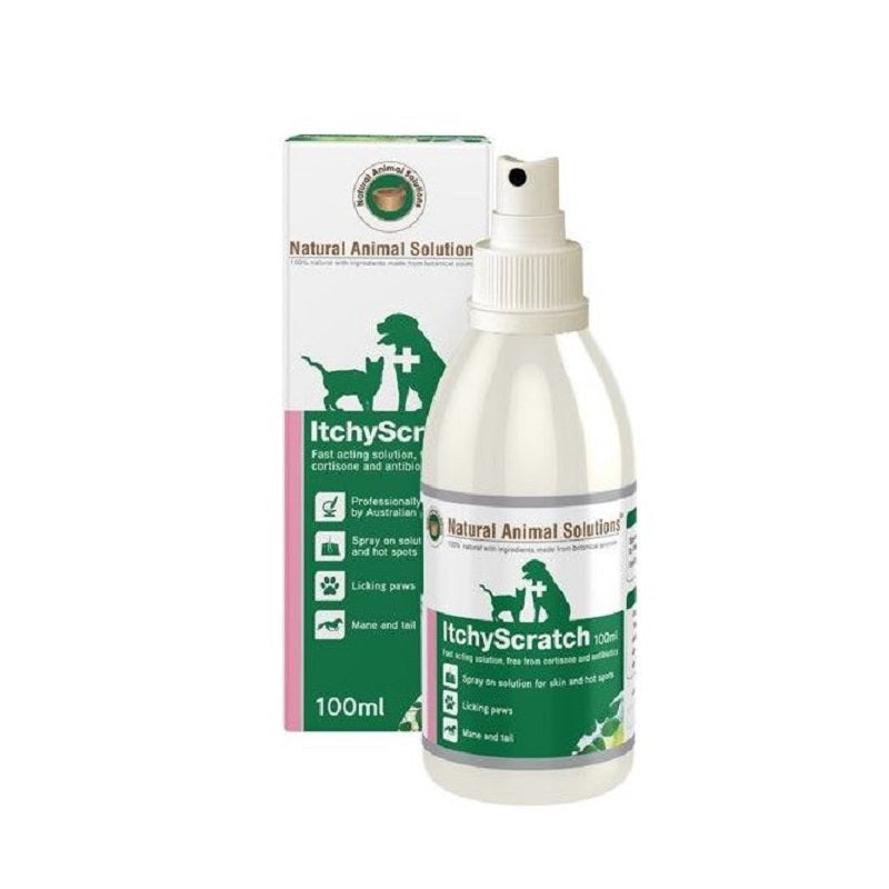 Natural Animal Solutions Itchy Scratch (100ml) Natural Animal Solutions