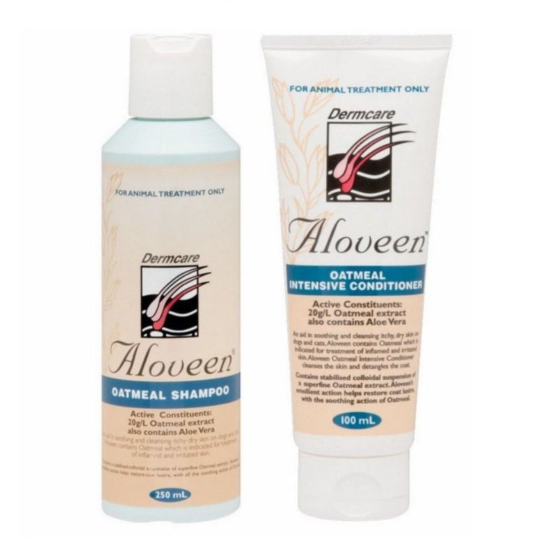 Aloveen Shampoo & Conditioner Starter Pack For Dogs & Cats Aloveen
