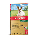 Advantix For Small Dogs 0-4kg (6 Pack) Advantix