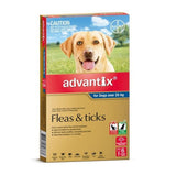 Advantix For Extra Large Dogs Over 25kg (6 pack) Advantix