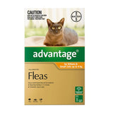 Advantage Flea Treatment For Small Cats (0-4kg)