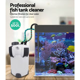 Aquarium External Canister Filter Aqua Fish Tank UV Light with Media Kit 2400L/H Giantz