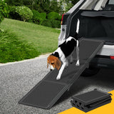 i.Pet Dog Pet Ramp Car Stairs Steps Travel Ladder Foldable Adjustable Portable i.Pet