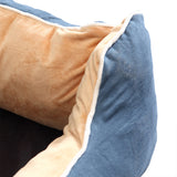 PaWz Pet Bed Mattress Dog Cat Pad Mat Puppy Cushion Soft Warm Washable L Blue PaWz