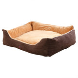 PaWz Pet Bed Mattress Dog Cat Pad Mat Puppy Cushion Soft Warm Washable L Brown PaWz